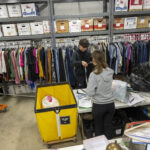 volunteers donating their time at Martha's Outfitters